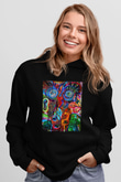 Hayat Siyah Unisex Hoodie