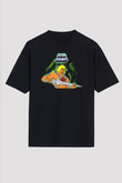 He-Man and the Masters of Universe Siyah Unisex Oversize Tişört