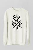 Hed PE Beyaz Unisex Sweatshirt