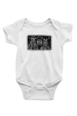 Heilung Baskılı Beyaz Unisex Bebek Body - Zıbın