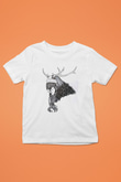 Heilung Baskılı Beyaz Unisex Beyaz Çocuk Tişört - Tshirt