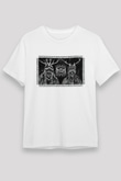 Heilung Baskılı Unisex Beyaz Tişört - Tshirt