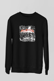 Helloween Baskılı Unisex Siyah Sweatshirt