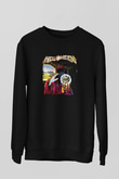Helloween Baskılı Unisex Siyah Sweatshirt