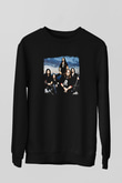 Helloween Baskılı Unisex Siyah Sweatshirt