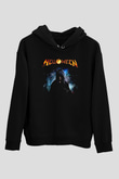 Helloween Siyah Unisex Kapüşonlu Sweatshirt