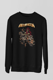 Helloween Siyah Unisex Sweatshirt