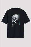 Hellraiser Siyah Unisex Oversize Tişört T-Shirt