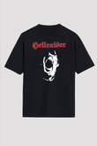 Hellraiser Siyah Unisex Oversize Tişört T-Shirt