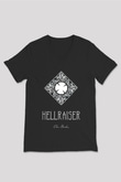 Hellraiser Siyah Unisex V Yaka Tişört