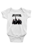 Hellyeah Baskılı Unisex Beyaz Bebek Body - Zıbın