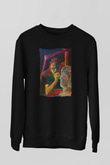 Heykeltıraş Siyah Unisex Sweatshirt