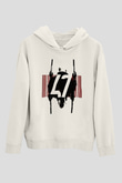 Hitman Beyaz Unisex Hoodie