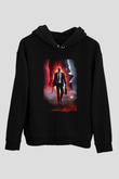 Hitman Siyah Unisex Hoodie