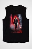 Hitman Siyah Unisex Kolsuz Tişört