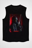 Hitman Siyah Unisex Kolsuz Tişört