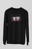 Hitman Siyah Unisex Sweatshirt