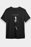 Hitman Siyah Unisex Tişört T-Shirt