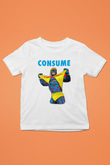 Hulk Hogan Baskılı Beyaz Unisex Çocuk Tişört