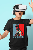 Hulk Hogan Baskılı Siyah Unisex Çocuk Tişört