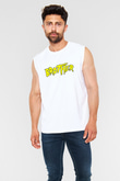 Hulk Hogan Beyaz Unisex  Kolsuz Tişört
