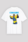 Hulk Hogan Beyaz Unisex Oversize Tişört