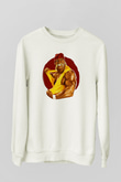 Hulk Hogan Beyaz Unisex Sweatshirt