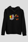 Hulk Hogan Siyah Unisex Hoodie