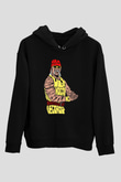 Hulk Hogan Siyah Unisex Hoodie