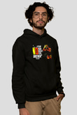 Hulk Hogan Siyah Unisex Hoodie