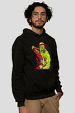 Hulk Hogan Siyah Unisex Hoodie