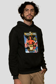 Hulk Hogan Siyah Unisex Kapüşonlu Sweatshirt