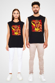 Hulk Hogan Siyah Unisex  Kolsuz Tişört