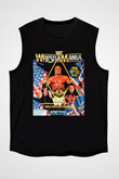 Hulk Hogan Siyah Unisex Kolsuz Tişört