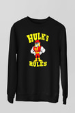 Hulk Hogan Siyah Unisex Sweatshirt