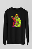 Hulk Hogan Siyah Unisex  Sweatshirt