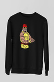 Hulk Hogan Siyah Unisex  Sweatshirt