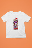 Hunter X Hunter Baskılı Beyaz Unisex Beyaz Çocuk Tişört - Tshirt
