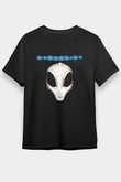 Hypocrispy Baskılı Unisex Siyah Tişört - Tshirt