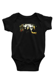 Hypocrisy Baskılı Unisex Siyah Bebek Body - Zıbın