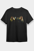 Hypocrisy Baskılı Unisex Siyah Tişört - Tshirt