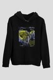 I Prevail Baskılı Unisex Siyah Kapüşonlu Sweatshirt