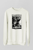 Ice Nine Kills Baskılı Beyaz Unisex Sweatshirt