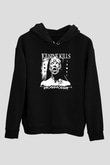 Ice Nine Kills Baskılı Unisex Siyah Kapüşonlu Sweatshirt