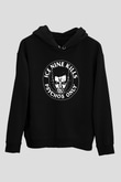 Ice Nine Kills Baskılı Unisex Siyah Kapüşonlu Sweatshirt
