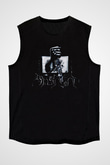 Ice Nine Kills Baskılı Unisex Siyah Kolsuz Tişört - Tshirt