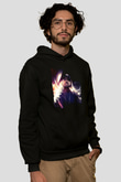 Ice-T Siyah Unisex Kapüşonlu Sweatshirt