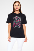 Idles Baskılı Unisex Siyah Tişört - Tshirt