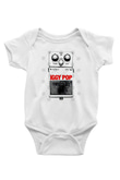 Iggy Pop Baskılı Beyaz Unisex Bebek Body - Zıbın