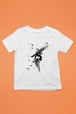 İkarus Baskılı Beyaz Unisex Beyaz Çocuk Tişört - Tshirt